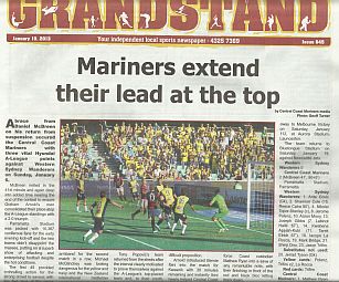 Mariners vs Wanderers